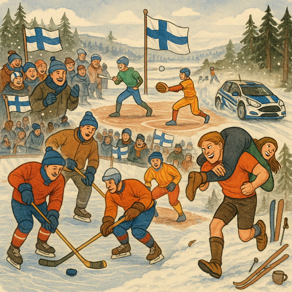 Sport w Finlandii – tradycja, pasja i nietypowe konkurencje